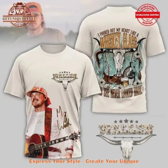 Wallen Western 3D T-Shirt Unisex T-Shirt 3D, gift for fans