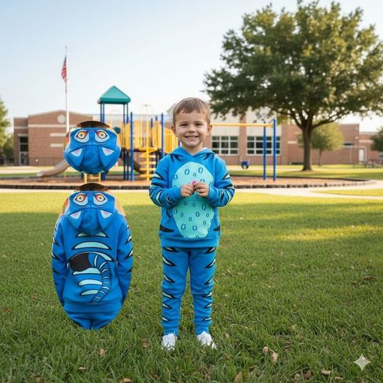 Derpy Tiger Cosplay Hoodie, Tiger Kpop Costume Ear Hoodie Jogger, Halloween Kpop Demon Hunters Tiger Hoodie, Halloween Costume Gift