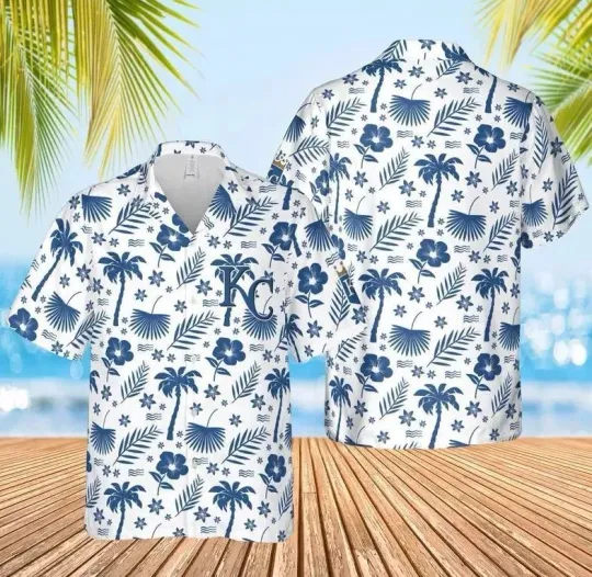 Discover Kansass Team Citys Royals Hawaiian Shirt