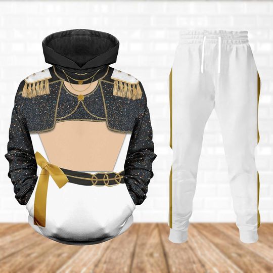Discover Mira Black Gold 3D Print Hoodie Jogger, Mira Kpop Cosplay Costume, Mira Fans Shirt, Kpop Movie 2025 Women Outfit