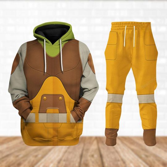 Discover Star Wars Hera Syndulla Cosplay Hoodie Jogger, Disney Halloween Sweatshirt, Star Wars Captain Costume, Halloween Outfits For Women