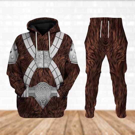 Discover Star Wars Black Krrsantan Cosplay Hoodie Jogger, Disney Halloween Sweatshirt, Star Wars Black K Costume, Halloween Outfits For Men
