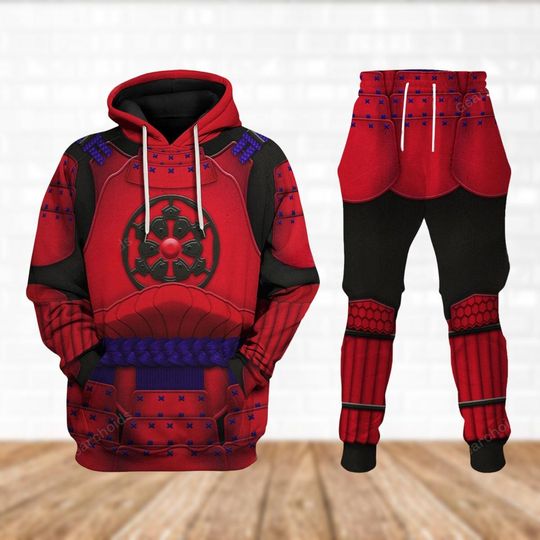 Discover Star Wars Akazonae Cosplay Hoodie Jogger, Halloween Sweatshirt, Disney Star Wars Costume, Royal Red Guard Men Outfit, Halloween Gift