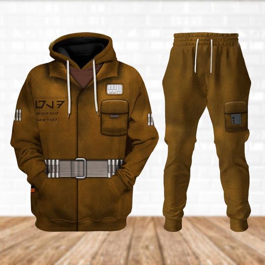 Discover Star Wars Rose Tico Cosplay Hoodie Jogger, Disney Halloween Sweatshirt, Star Wars Galaxy Edge Costume, Jedi Shirt, Halloween Gift