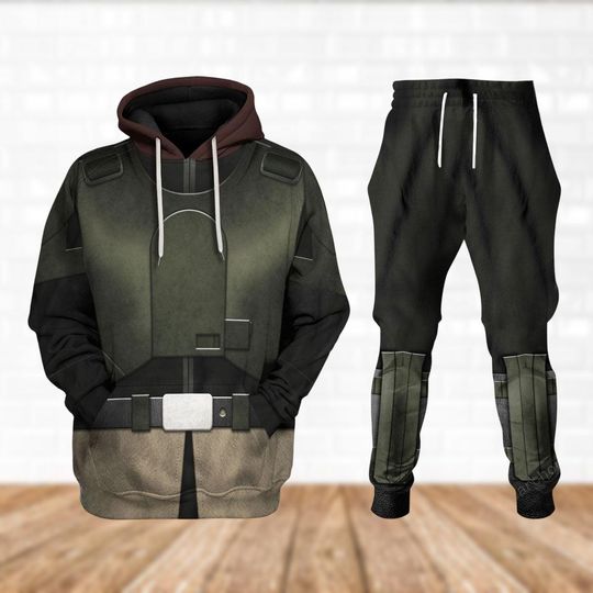 Star Wars Mudtrooper Cosplay Hoodie Jogger, Halloween 2025 , Disney Star Wars Costume, Robots Men Outfit, Halloween Gift