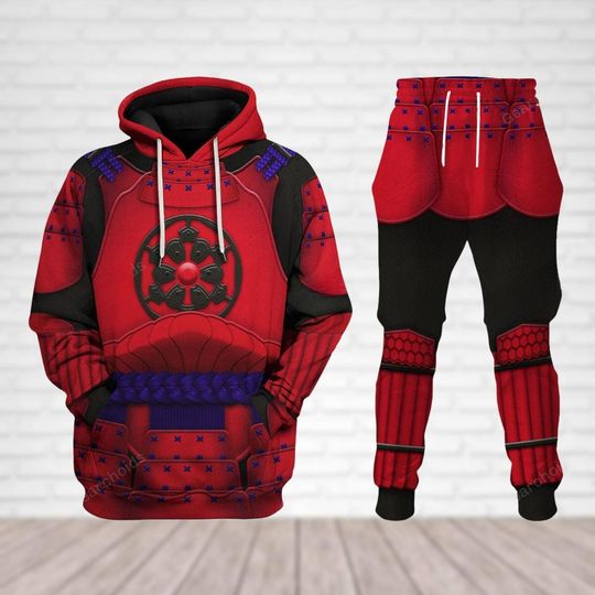 Discover Star Wars Akazonae Cosplay Hoodie Jogger, Halloween Sweatshirt, Disney Star Wars Costume, Royal Red Guard Men Outfit, Halloween Gift