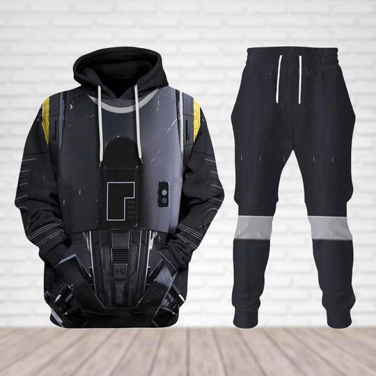 Discover Star Wars K-2SO Cosplay Hoodie Jogger, Halloween Costume Sweatshirt, Disney Star Wars Shirt, Robots Men Outfit, Halloween 2025 Gift