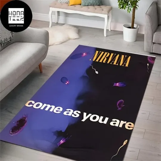 Discover Nirvana Come As You Are Luxury Bedroom Rug