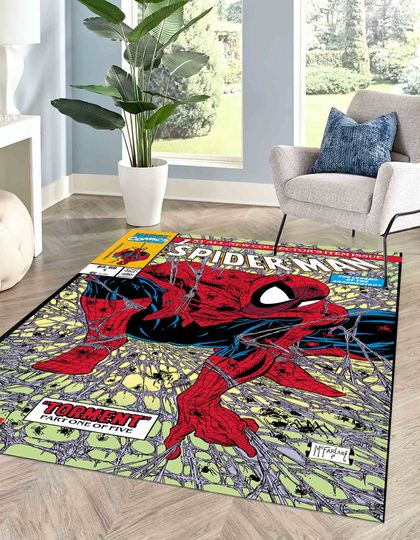 Discover Spiderman Rug, Wall Hanging Rug