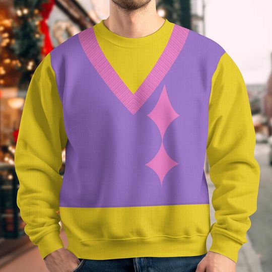 Mystery Saja Boys Costume Ugly Christmas Sweater, Mystery Saja Xmas Sweater, Mystery Cosplay Sweater Men, Xmas Gift
