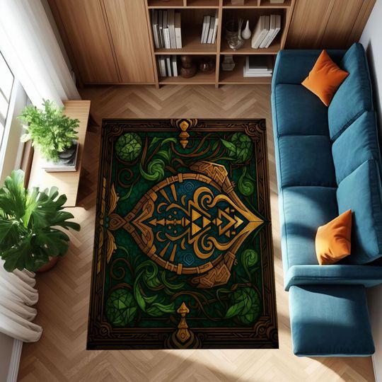 Star Wars Rug: Jedi vs Sith Galaxy Design Home Decor