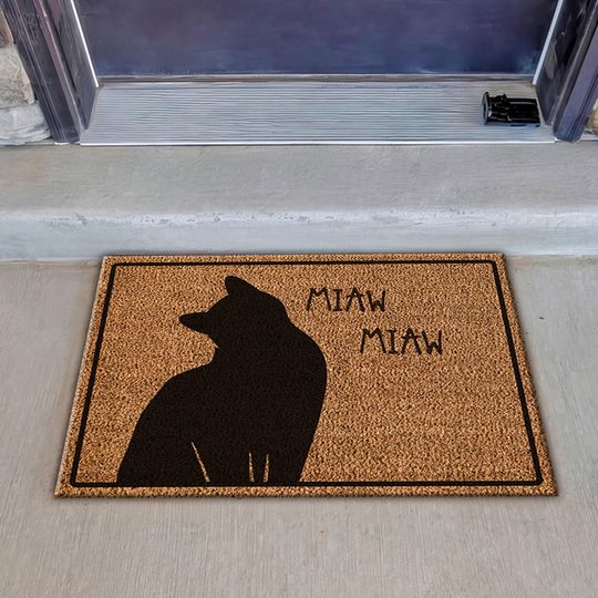 Discover Rugs, Cat Doormat Rugs, Modern Rug, Coco Doormat Rugs, Non-Slip Carpet, Outdoor Rug, Gift For The Home, Nursery Rug, Entryway Rug,
