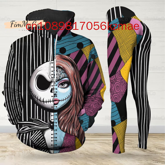 Discover Disney Sally Hoodie And Leggings Women's, Nightmare Before Christmas Hoodie and Leggings Set
