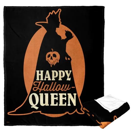 Discover Disney Villains Happy Halloqueen Halloween Fleece Blanket