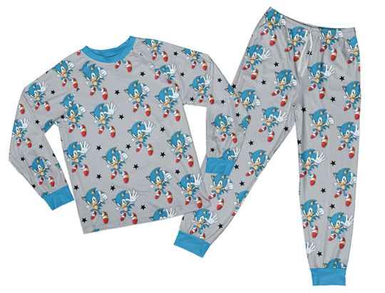 Discover Sonic the Hedgehog Pajama Cute Sonic Pajama Sonic Family Matching Pajama Sonic Birthday Sleepwear Sonic Party Outfit For Kid Sonic Fan Boy