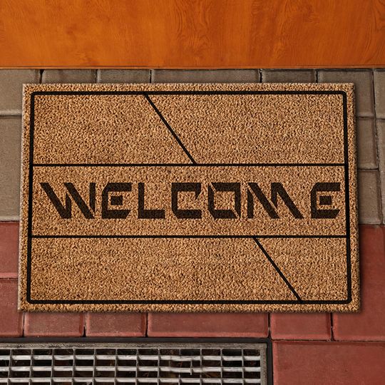 Discover Welcome Rug, Personalized Doormat, Home Gift Rug, Coco Doormat, Accent Rug, Large Rug