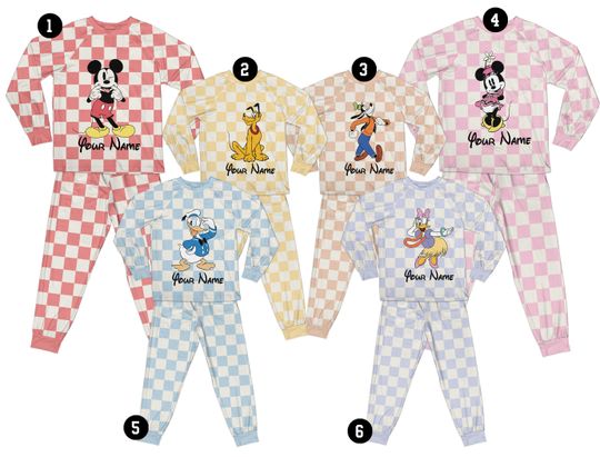 Discover Ddisney Mickey Pajamas Set Ddisney Pajama Birthday Sleepwear Ddisney Party Matching Family Cartoon Movie PJ Halloween Pajama For Ddisney Fan