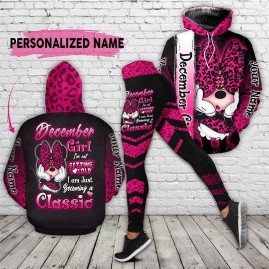 Disney Minnie Women's Hoodie Leggings Set