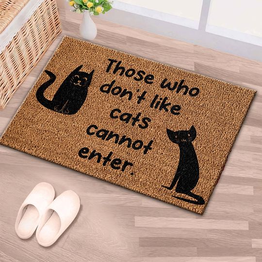 Discover Cats Rugs, Cat Desing Rugs, Cat Doormat Rug, Animal Rug, Saloon Rug, Home Decor Rug, Chenille Rug, Gift For Her, Cool Rug, Customs Rug,