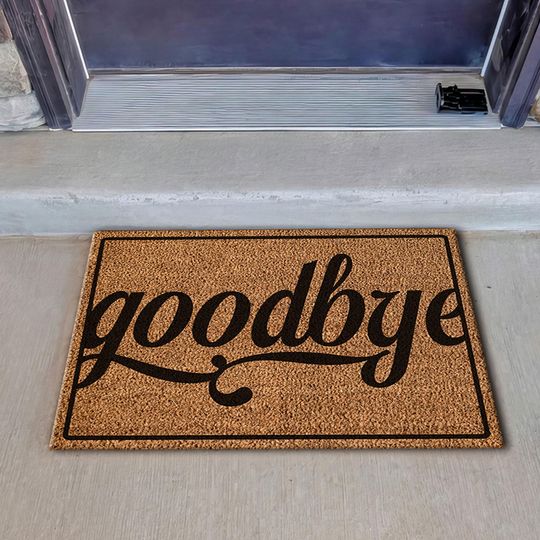 Personalized Doormat Rug, Housewarming Gift