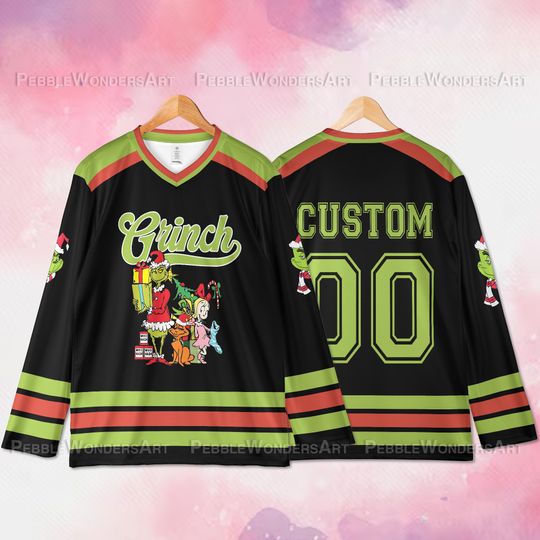 Personalized Grin Hockey Jersey