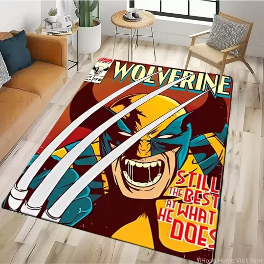 Discover Movie Superhero Cartoon HD Printed Carpet Rug for Living Room Bedroom Table Chai