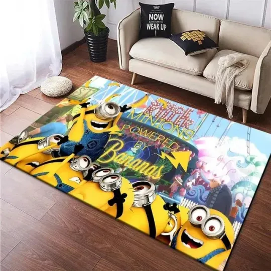 Discover Minions Cosplay Carpet Living Room Bedroom Sofa Rug Door Mat