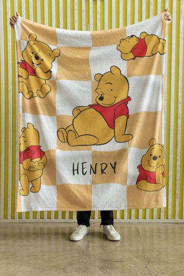 Discover Winnie the Pooh Baby Blanket: Soft Fleece Nursery Decor