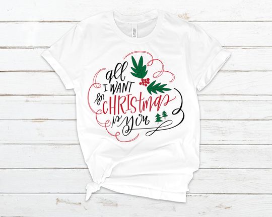 Discover All I Want for Christmas is You - Holiday Tee