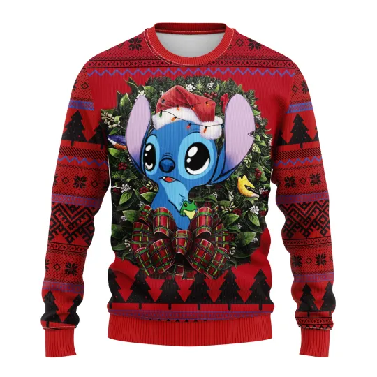 Stitch Noel Mc Ugly Sweater Thanksgiving Gift for Christmas