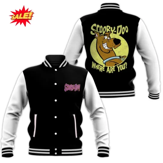Scooby-Doo Where Are You Baseball Jacket