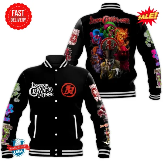 Discover Insane Clown Posse Limited Edition Baseball Jacket