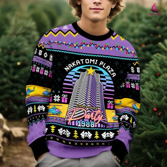 Discover Movie Sweater, Ugly Christmas Sweater
