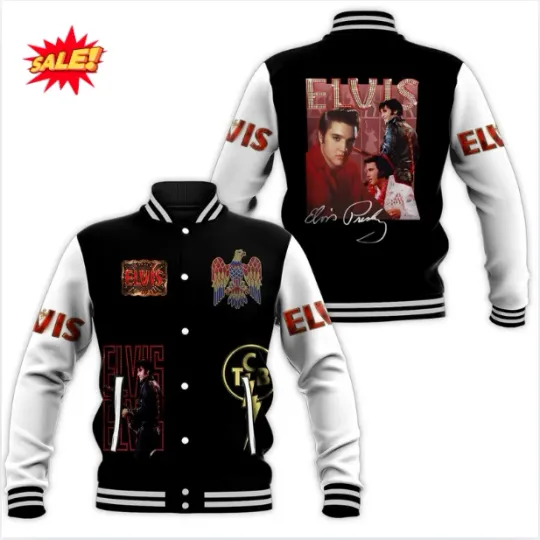 Elvis Presley Baseball Jacket