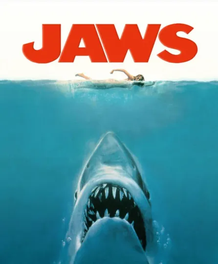 Discover JAWS Movie Poster, Vertical Premium Matte