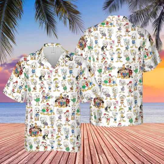 Discover Disney DuckTales 90s Cartoon Hawaiian Shirt