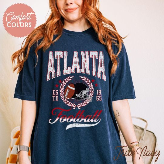 Discover Vintage Falcon Shirt | Atlanta Football Game Day T-Shirt | Falcon Tailgate Shirt | Sunday Football Comfort Colors Tee | Falcon Fan Gift