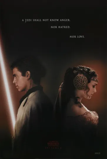 2002 Star Wars Episode II The Attack Of The Clones Movie Poster