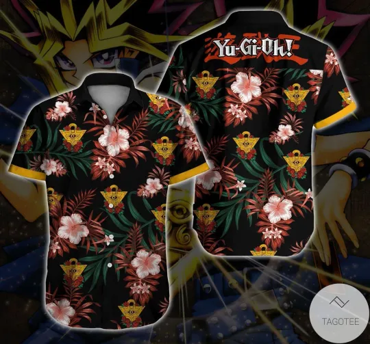 Yugi Yugioh Hawaiian Shirt   Tagotee Summer Beachwear