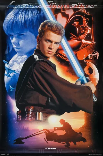 Star Wars Episode II Attack of the Clones Movie Poster Obi-Wan