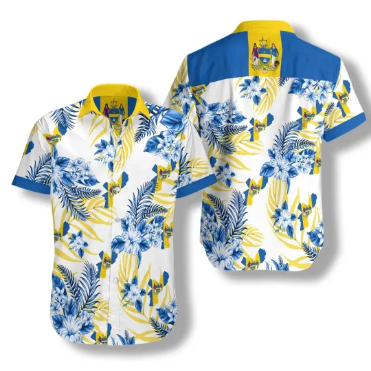 Discover Philadelphia Proud Hawaiian Shirt Summer Beachwear