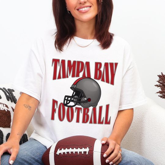 Discover Tampa Bay Football T-Shirt, Retro Football Tee, Buccaneer Football Game Day