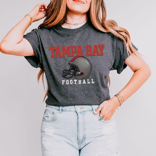 Discover Tampa Bay Football T-Shirt, Retro Football Tee, Buccaneer Football Game Day