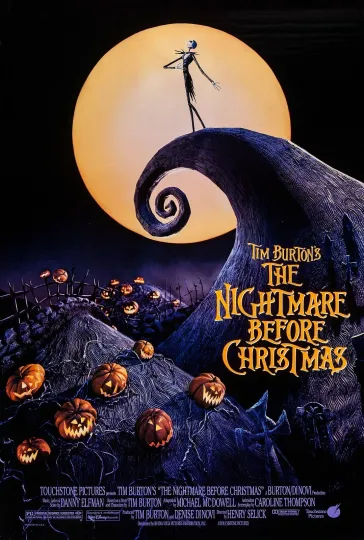 1993 The Nightmare Before Christmas Movie Poster