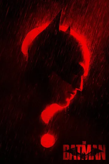 2022 The Batman Movie Poster,  Dark Knight Gotham City DC Comics Vertical Poster