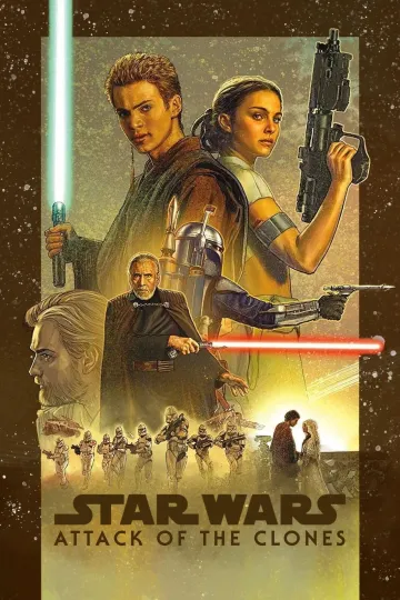 Star Wars Episode II The Attack of the Clones Movie Poster