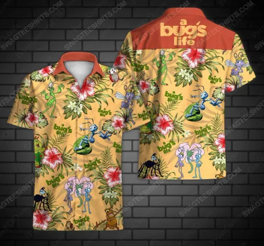 Discover Floral A Bugs Life Disney Pixar Cartoon Hawaiian Shirt For Men