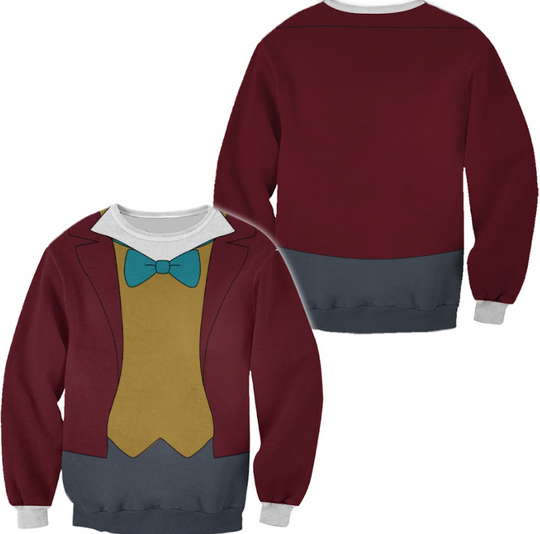 Mr. Toad Long Sleeve Shirt, The Adventures of Ichabod and Mr. Toad Costume, Squire of Toad Hall Cosplay, Character Inspired Outfits