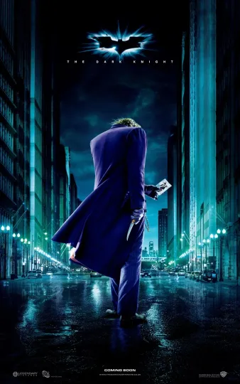 The Dark Knight Heath Ledger Joker Poster