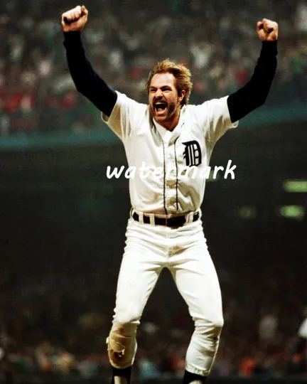 Discover Kirk Gibson Detroit Tigers Poster Vertical